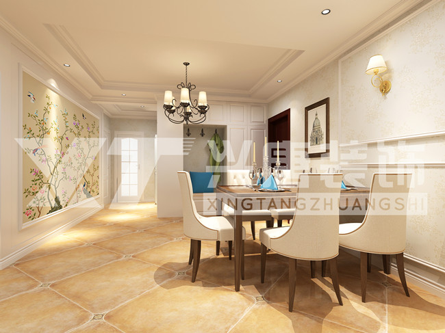 �ҵ��136ƽ����������������ʽ����װ��Ч��ͼ