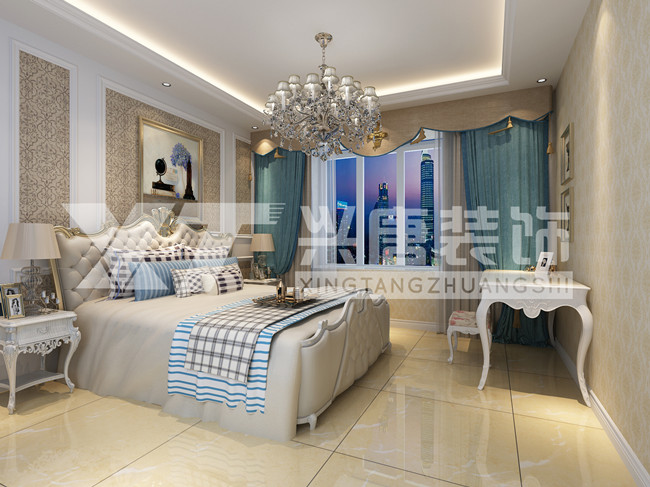 �����羰��140ƽ��������������ŷʽװ��Ч��ͼ