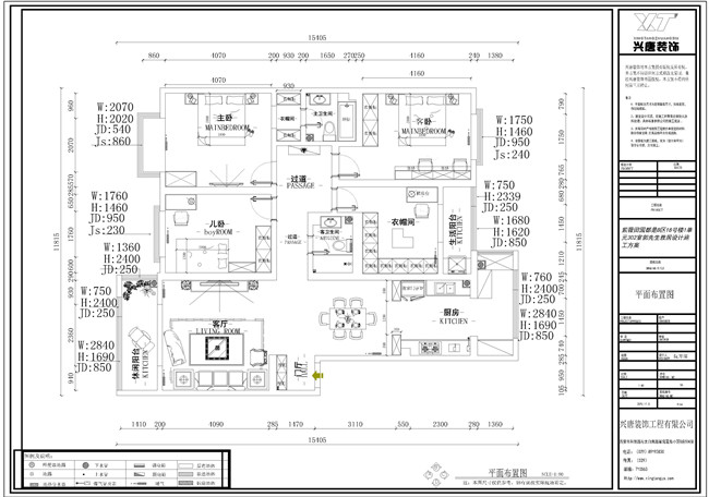 ��ޱ��԰����136ƽ��������������ƽ�沼��ͼ