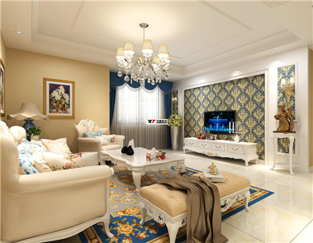 �Ͽ�����150ƽ�׿�����ŷװ��Ч��ͼ