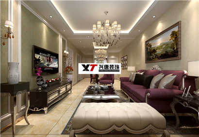 ������㿤100ƽ�׿�����ŷװ��Ч��ͼ