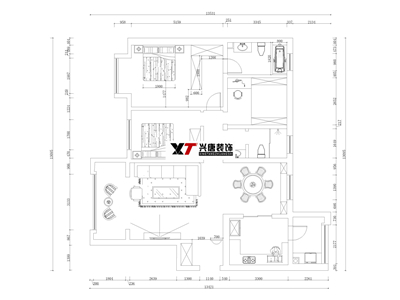 ��������135m2����ƽ�沼��ͼ