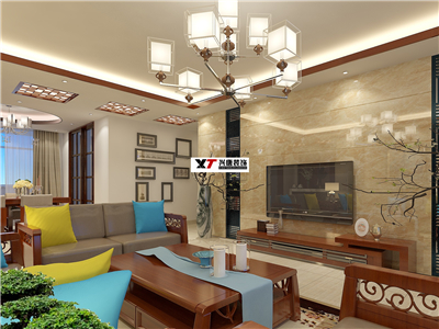 �¿ƴ�С��150m2����ǽ��ʽ���װ��Ч��ͼ