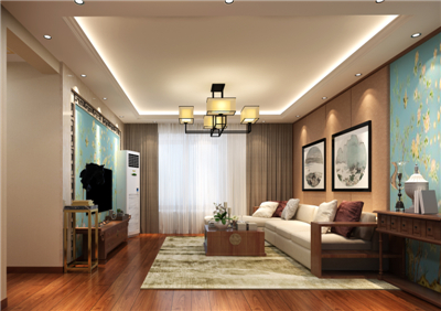 ��԰������150m2�ľӼ���ʽװ��Ч��ͼ